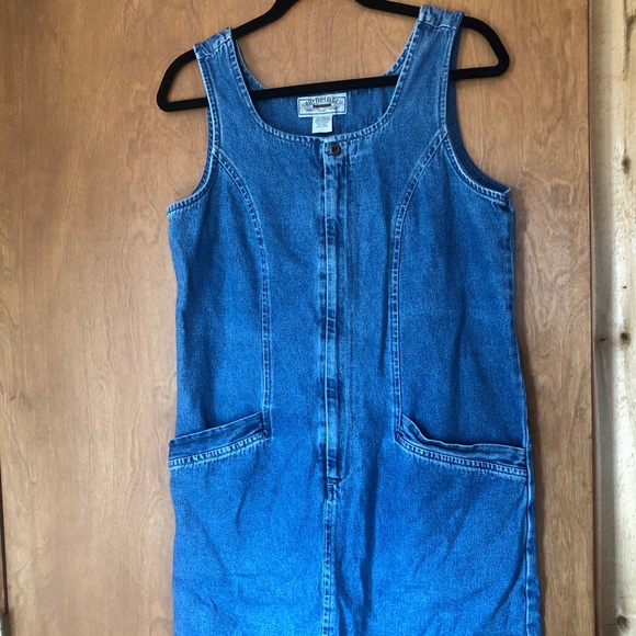 Rhythm Blue Dresses & Skirts - Rhythm Blue denim jumper/overall dress size M. Zip up front